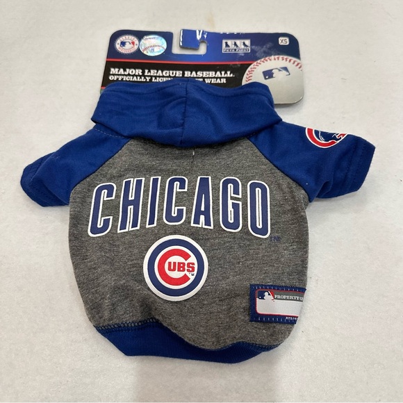 Pets First Other - Chicago Cubs Dog Shirt- Blue and Gray